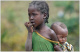 Konso Mädchen mit Kind auf dem Rücken,                        Februar 2020 